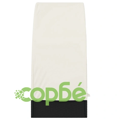 Шезлонг с объл покрив черен 211x57x140 см полиратан ➤ топ цена ➤ sorbe.bg