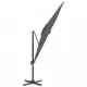 Конзолен чадър с алуминиев прът, антрацит, 400x300 см