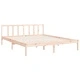 Рамка за легло без матрак, 160x200 см, масивна чамова дървесина