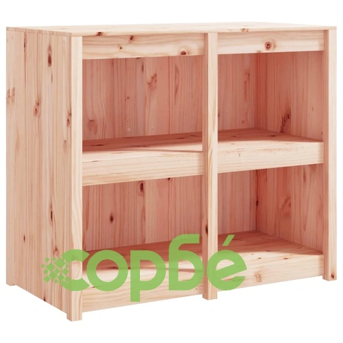 Кухненски шкафове за открито, 4 бр, бор масив ➤ топ цена ➤ sorbe.bg