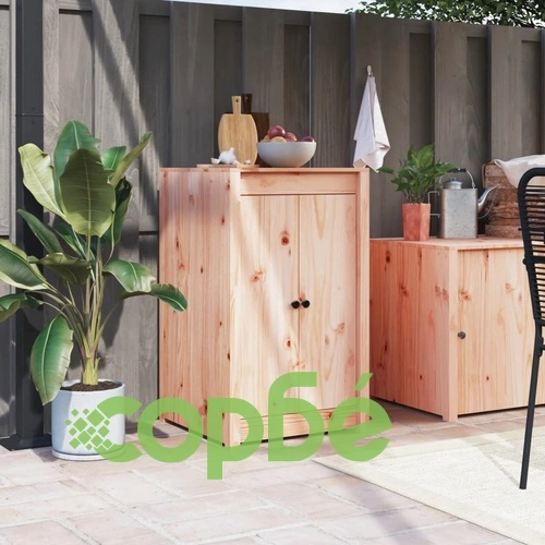 Кухненски шкаф за открито, бор масив ➤ топ цена ➤ sorbe.bg