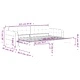 Канапе с изтеглящо легло светлосиво 80x200 см кадифе