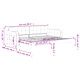 Канапе с изтеглящо разтегателно легло синьо 90x200 см кадифе