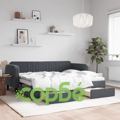 Дневно легло с уширение и чекмеджета, без матрак, 80x200 см ➤ топ цена ➤ sorbe.bg