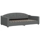 Легло за спане с ракла без матрак, Тъмно сиво, 100x200 см