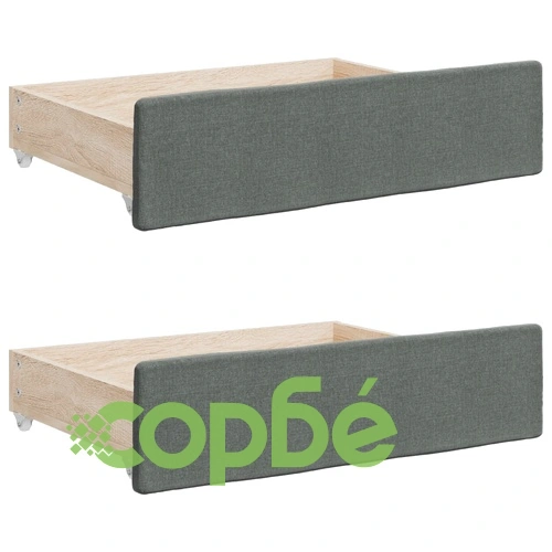 Дневно легло с уширение и чекмеджета, без матрак, 90x200 см ➤ топ цена ➤ sorbe.bg