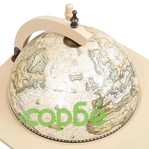 Свободностоящ глобус бар стойка за вино, евкалипт, зелен ➤ топ цена ➤ sorbe.bg