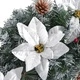 Коледен венец с LED лампички, зелен, 60 см, PVC