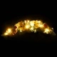 Коледна арка с LED лампички, зелена, 90 см, PVC