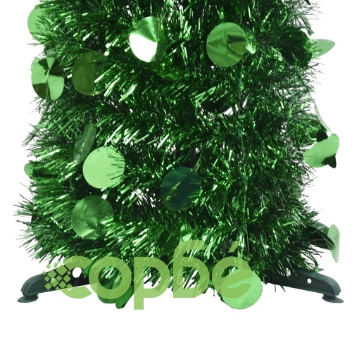 Pop-up изкуствена коледна елха, зелена, 180 см, PET ➤ топ цена ➤ sorbe.bg