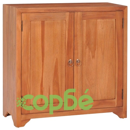 Шкаф, 70x30x70 cм, тиково дърво масив ➤ топ цена ➤ sorbe.bg