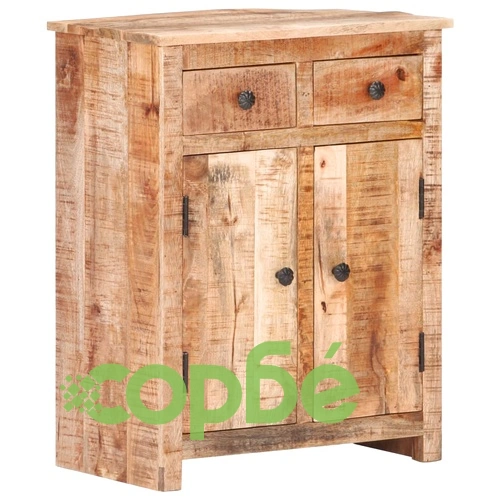 Бюфет, 59x35x75 см, грубо мангово дърво ➤ топ цена ➤ sorbe.bg