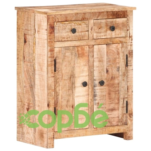Бюфет, 59x35x75 см, грубо мангово дърво ➤ топ цена ➤ sorbe.bg