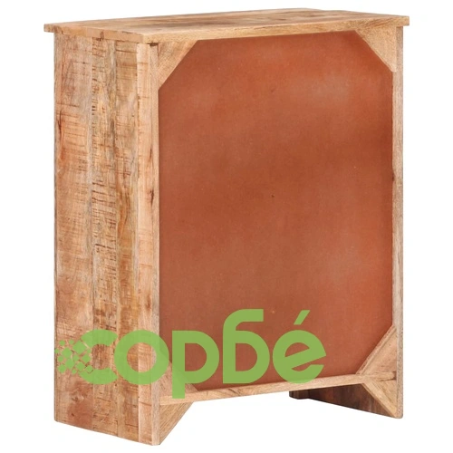 Бюфет, 59x35x75 см, грубо мангово дърво ➤ топ цена ➤ sorbe.bg