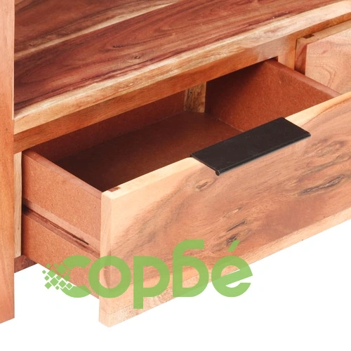 ТВ шкаф, 90x30x40 cм, акациево дърво масив на топ цена от sorbe.bg ТВ шкаф, 90x30x40 cм, акациево дърво масив ➤ топ цена ➤ sorbe.bg