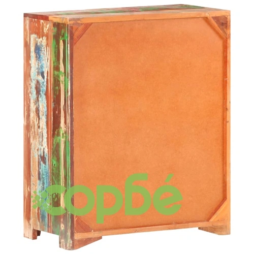 Бюфет, 59x33x75 см, регенерирано дърво масив ➤ топ цена ➤ sorbe.bg