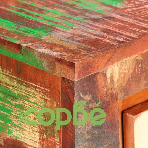 Бюфет, 59x33x75 см, регенерирано дърво масив ➤ топ цена ➤ sorbe.bg