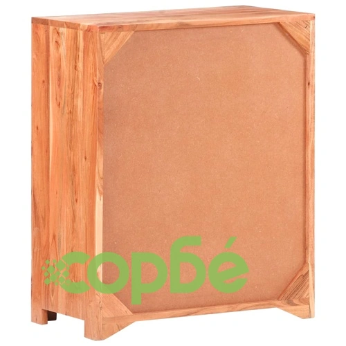 Бюфет, 59x33x75 см, акациево дърво масив ➤ топ цена ➤ sorbe.bg