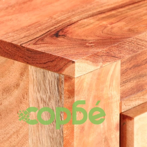 Бюфет, 59x33x75 см, акациево дърво масив ➤ топ цена ➤ sorbe.bg