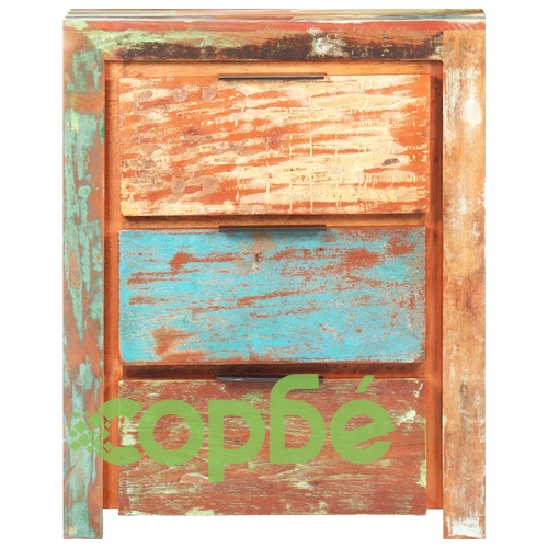 Бюфет, 59x33x75 см, регенерирано дърво масив ➤ топ цена ➤ sorbe.bg