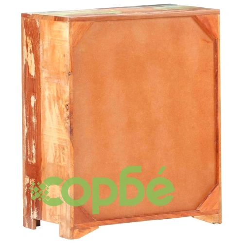 Бюфет, 59x33x75 см, регенерирано дърво масив ➤ топ цена ➤ sorbe.bg