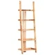 Етажерка за книги с 5 рафта 60x37x180 см мангово дърво масив