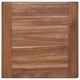 Шкаф за баня за стенен монтаж, 25x25x100 cм, тиково дърво масив