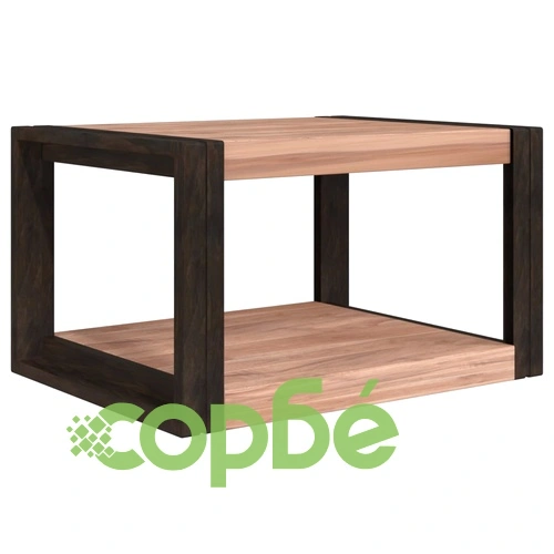 Шкаф за баня, 60x45x35 см, тиково дърво масив ➤ топ цена ➤ sorbe.bg