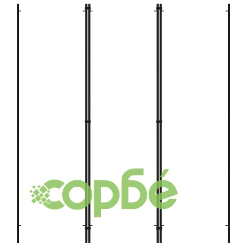 Параван за стая, 3 панела, бял, 150x180 см ➤ топ цена ➤ sorbe.bg