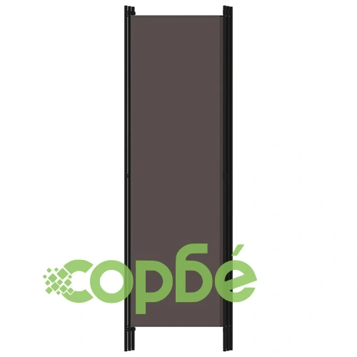 Параван за стая, 3 панела, антрацит, 150x180 см ➤ топ цена ➤ sorbe.bg