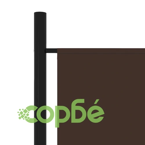 Параван за стая, 4 панела, кафяв, 200x180 см ➤ топ цена ➤ sorbe.bg