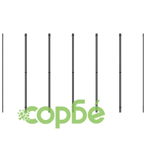 Параван за стая, 6 панела, бял, 300x180 cм  ➤ топ цена ➤ sorbe.bg