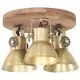 Индустриална таванна лампа 25 W месинг 42x27 см E27