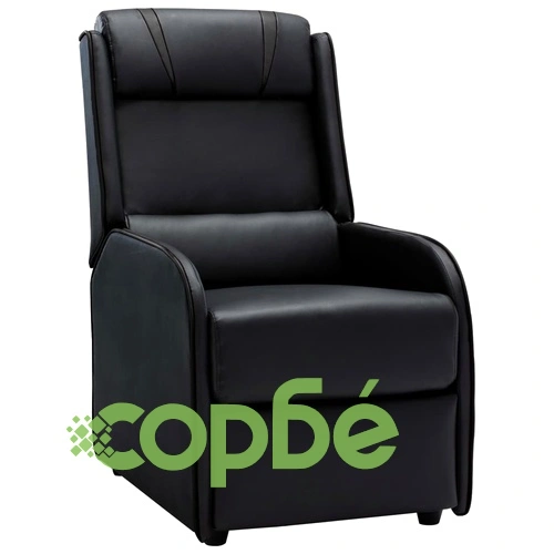 Регулируем стол, черно и сиво, изкуствена кожа ➤ топ цена ➤ sorbe.bg