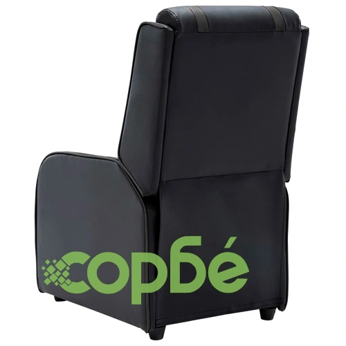 Регулируем стол, черно и сиво, изкуствена кожа ➤ топ цена ➤ sorbe.bg