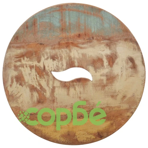 Бар столове, 2 бр, регенерирана дървесина масив ➤ топ цена ➤ sorbe.bg