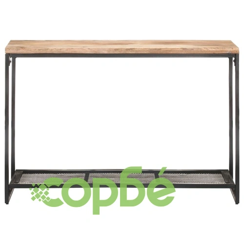 Конзолна маса, 110x35x75 см, мангово дърво масив ➤ топ цена ➤ sorbe.bg