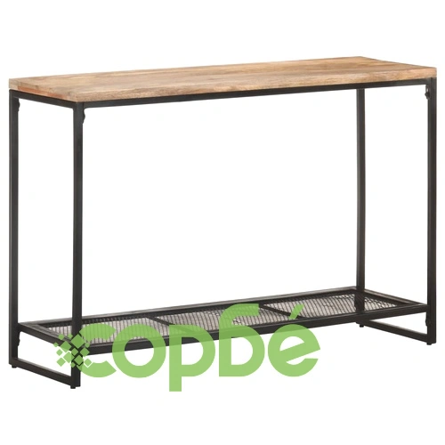 Конзолна маса, 110x35x75 см, мангово дърво масив ➤ топ цена ➤ sorbe.bg