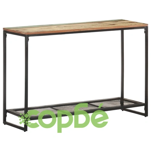 Конзолна маса, 110x35x75 см, регенерирано дърво масив ➤ топ цена ➤ sorbe.bg