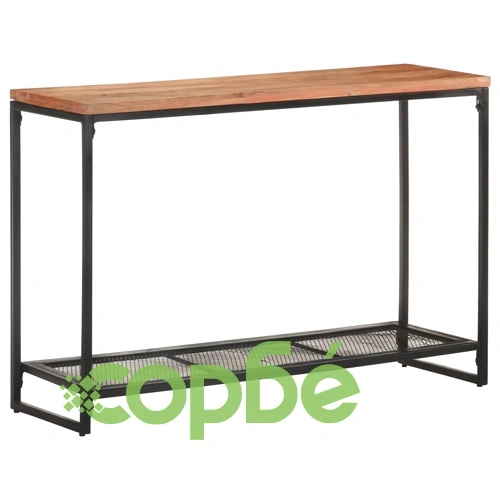 Конзолна маса, 110x35x75 см, акациево дърво масив ➤ топ цена ➤ sorbe.bg