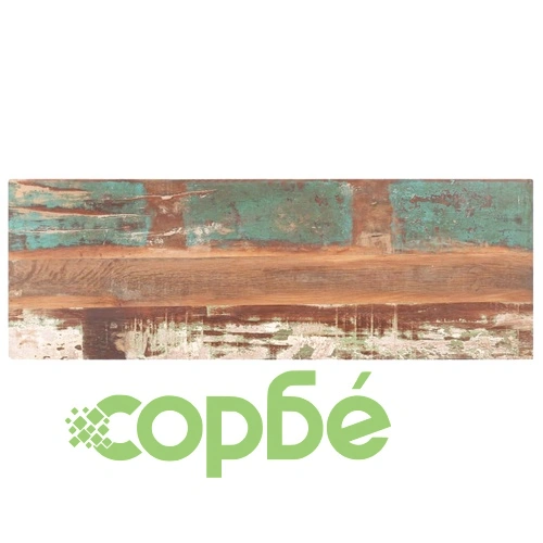 Конзолна маса, 110x30x75 cм, регенерирано дърво масив ➤ топ цена ➤ sorbe.bg