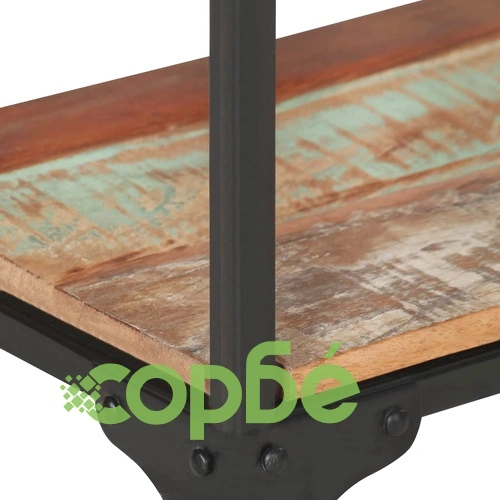 Конзолна маса, 110x30x75 cм, регенерирано дърво масив ➤ топ цена ➤ sorbe.bg