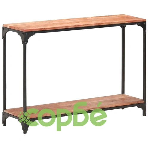 Конзолна маса, 110x30x75 cм, акациево дърво масив ➤ топ цена ➤ sorbe.bg