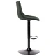 Бар табуретка, сива, изкуствена кожа