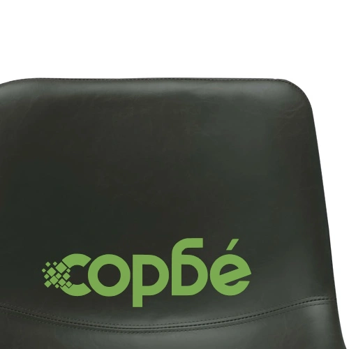 Бар табуретка, сива, изкуствена кожа ➤ топ цена ➤ sorbe.bg