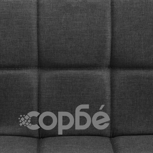 Бар табуретки, 2 бр, тъмносиви, текстил ➤ топ цена ➤ sorbe.bg