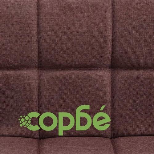 Бар табуретки, 2 бр, таупе, текстил ➤ топ цена ➤ sorbe.bg