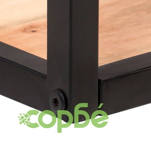 Рафтове за стена, 2 бр, 80 см, акация масив ➤ топ цена ➤ sorbe.bg