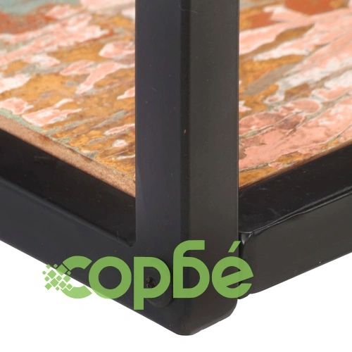 Рафтове за стена, 2 бр, 160 см, регенерирано дърво масив ➤ топ цена ➤ sorbe.bg