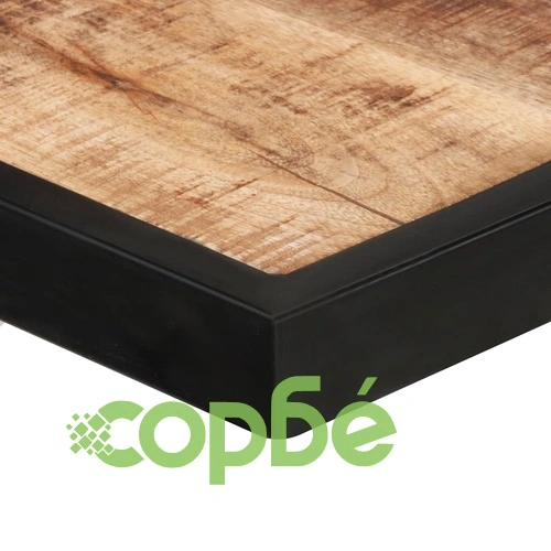 Трапезна маса, 160 cм, грубо мангово дърво ➤ топ цена ➤ sorbe.bg